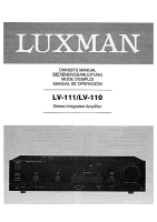 Luxman LV-110-Owners-Manual 